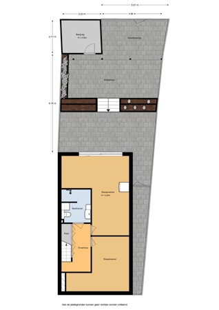 Floorplan - Noorder Kerkedijk 169, 3078 PD Rotterdam